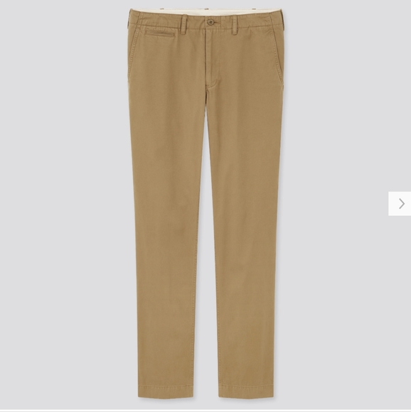 NWT Uniqlo Vintage Regular-Fit Chino Pants - Brown - Picture 1 of 10